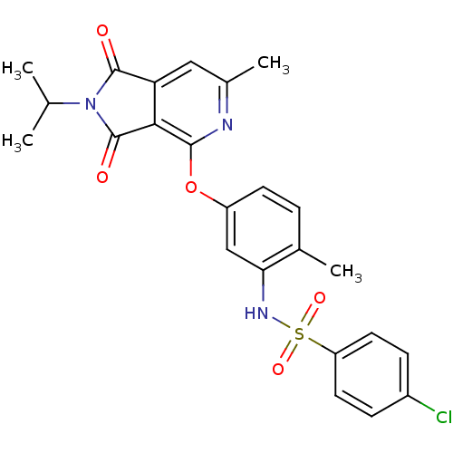 Chemical structure of BindingDB Monomer ID 50445485