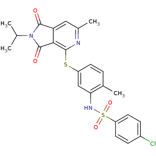 Chemical structure of BindingDB Monomer ID 50445490
