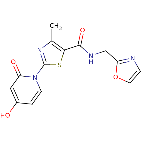 Chemical structure of BindingDB Monomer ID 50445745