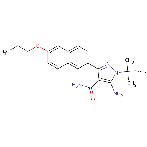 Chemical structure of BindingDB Monomer ID 50446171
