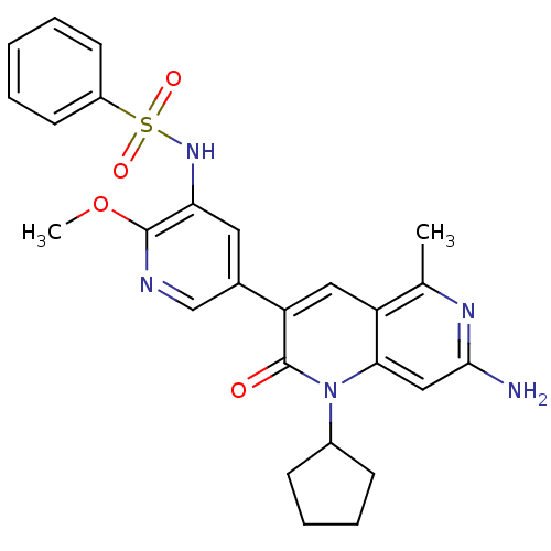 Chemical structure of BindingDB Monomer ID 50447632