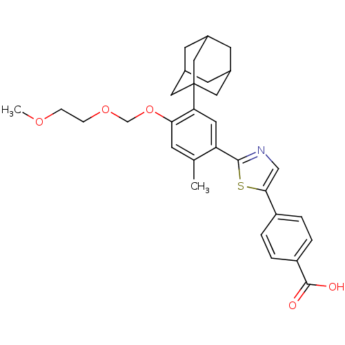 Chemical structure of BindingDB Monomer ID 50447835