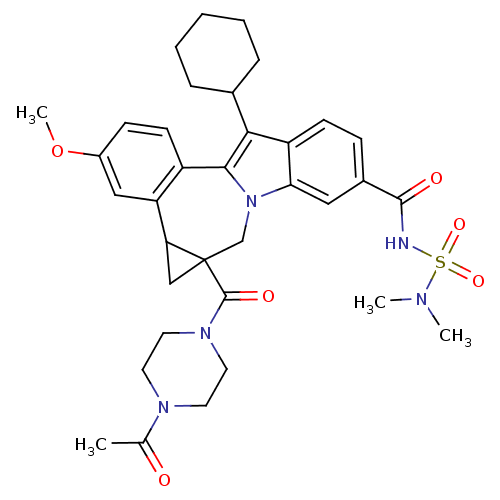 Chemical structure of BindingDB Monomer ID 50448506