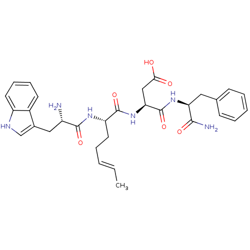 Chemical structure of BindingDB Monomer ID 50450087