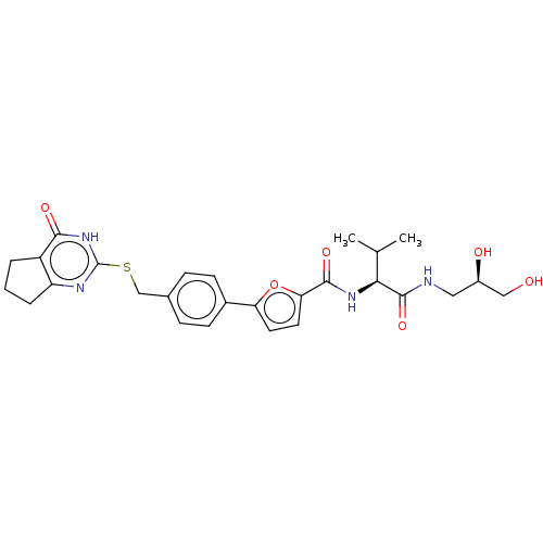 Chemical structure of BindingDB Monomer ID 50450303