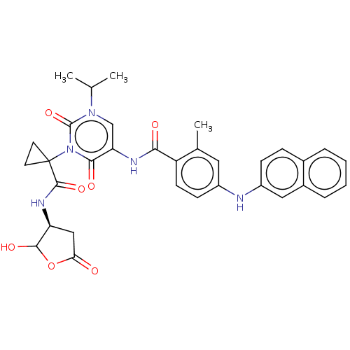 Chemical structure of BindingDB Monomer ID 50453034
