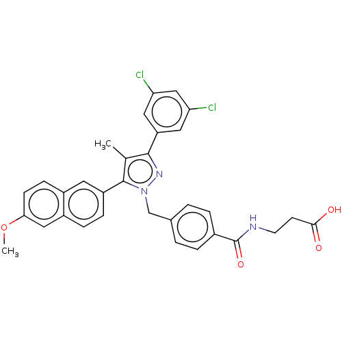Chemical structure of BindingDB Monomer ID 50460589