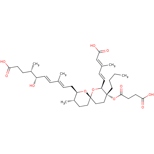 Chemical structure of BindingDB Monomer ID 50479281