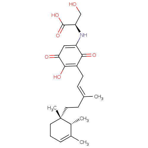 Chemical structure of BindingDB Monomer ID 50489217