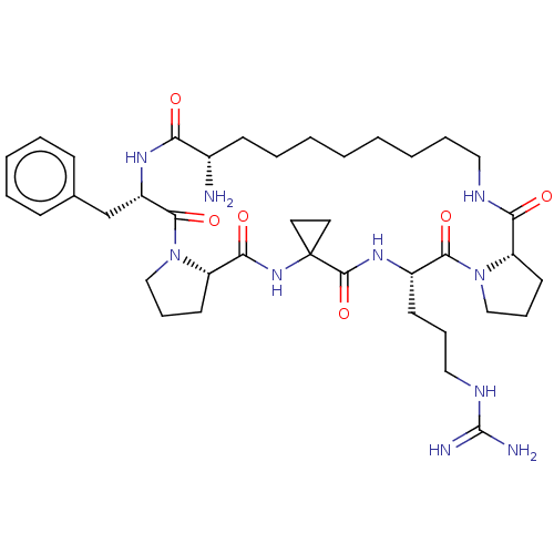 Chemical structure of BindingDB Monomer ID 50489244