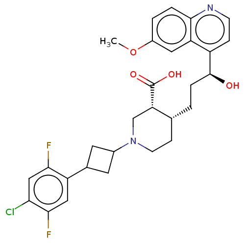 Chemical structure of BindingDB Monomer ID 50491372