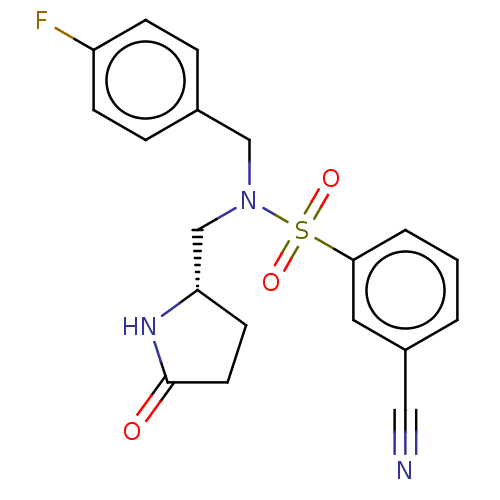 Chemical structure of BindingDB Monomer ID 50496416