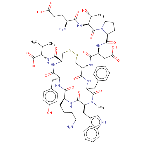 Chemical structure of BindingDB Monomer ID 50517317