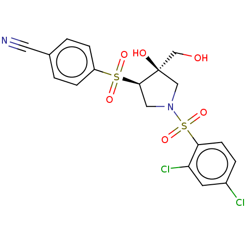 Chemical structure of BindingDB Monomer ID 50521190
