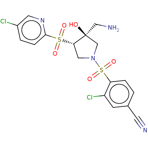 Chemical structure of BindingDB Monomer ID 50521192