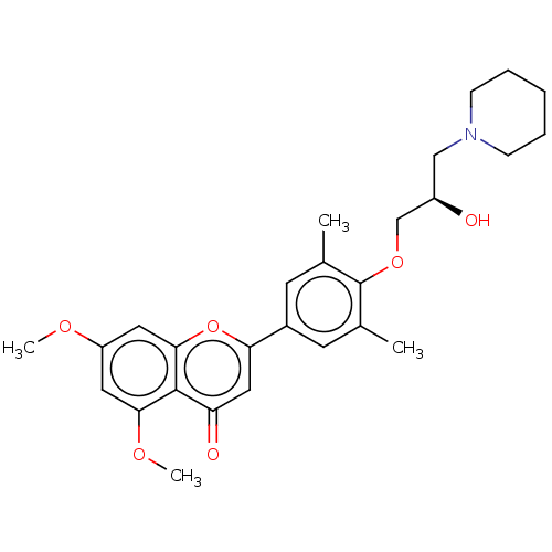 Chemical structure of BindingDB Monomer ID 50527821