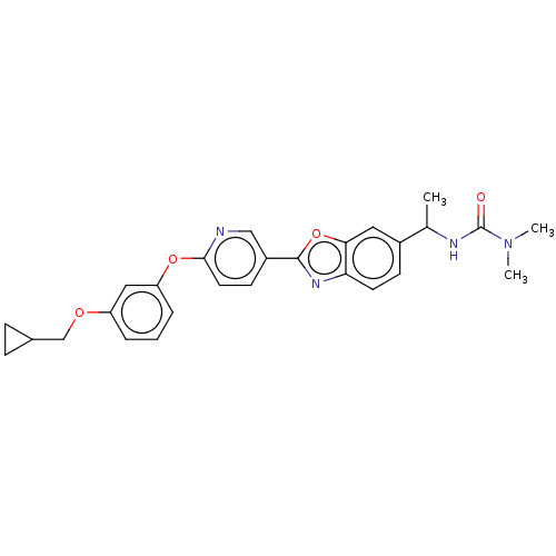 Chemical structure of BindingDB Monomer ID 50529224