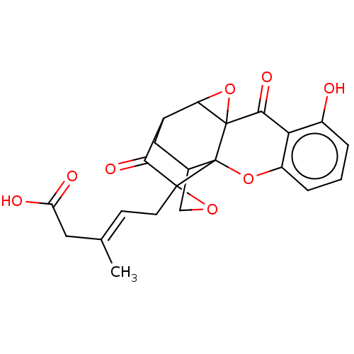 Chemical structure of BindingDB Monomer ID 50534789