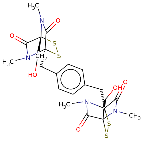 Chemical structure of BindingDB Monomer ID 50537291