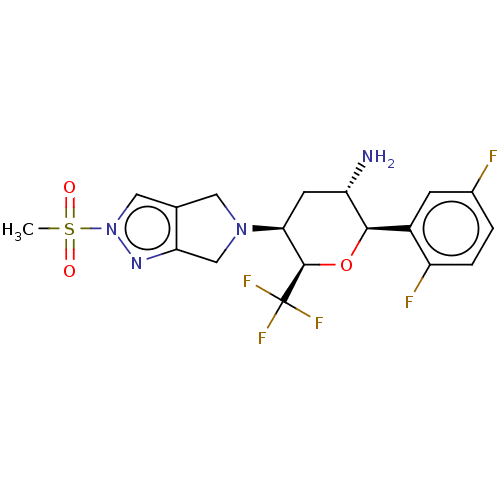 Chemical structure of BindingDB Monomer ID 50540849