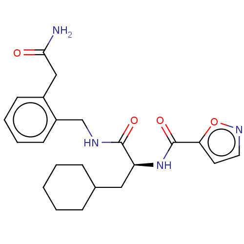 Chemical structure of BindingDB Monomer ID 50542030