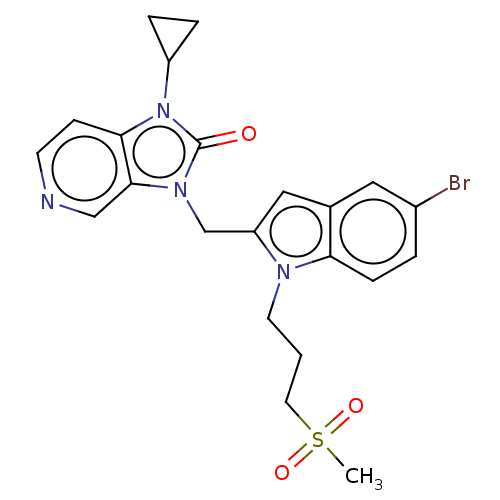 Chemical structure of BindingDB Monomer ID 50542626