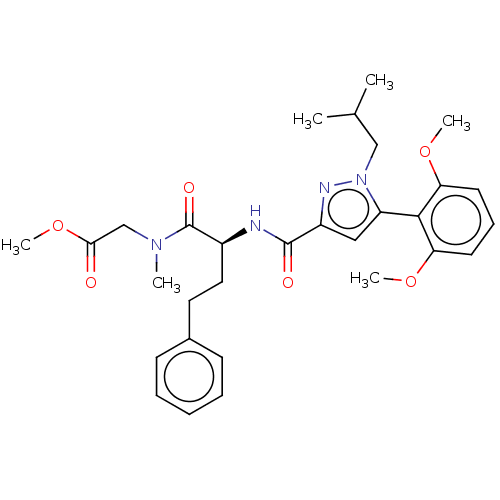 Chemical structure of BindingDB Monomer ID 50544749