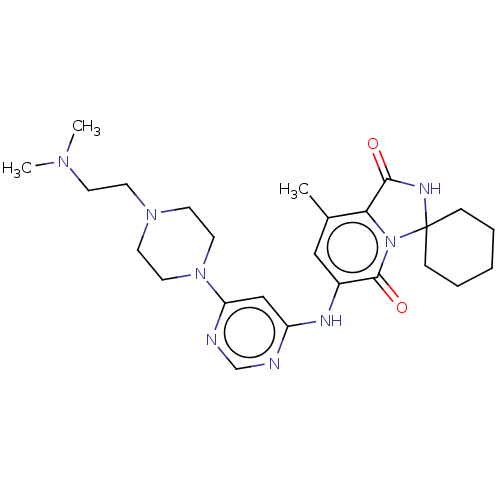 Chemical structure of BindingDB Monomer ID 50545866