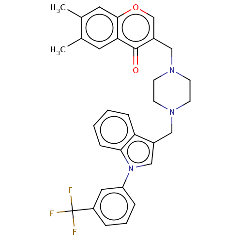 Chemical structure of BindingDB Monomer ID 50547345
