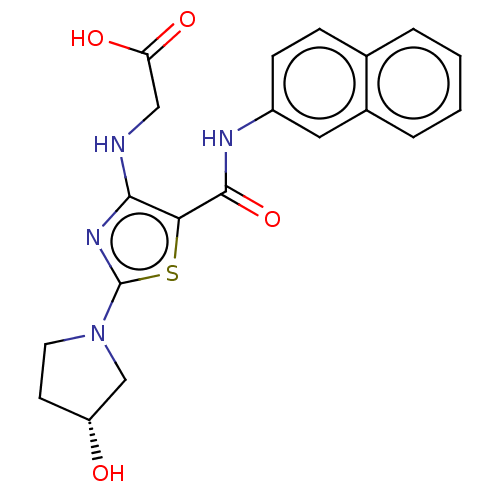 Chemical structure of BindingDB Monomer ID 50552282