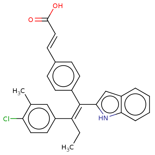 Chemical structure of BindingDB Monomer ID 50554255