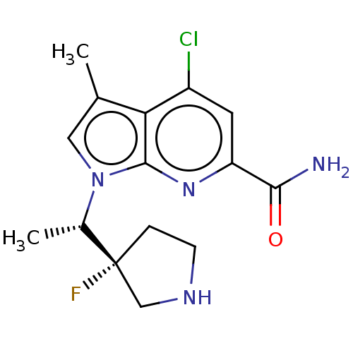 Chemical structure of BindingDB Monomer ID 50554400