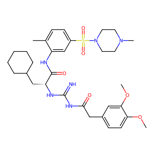 Chemical structure of BindingDB Monomer ID 50555177
