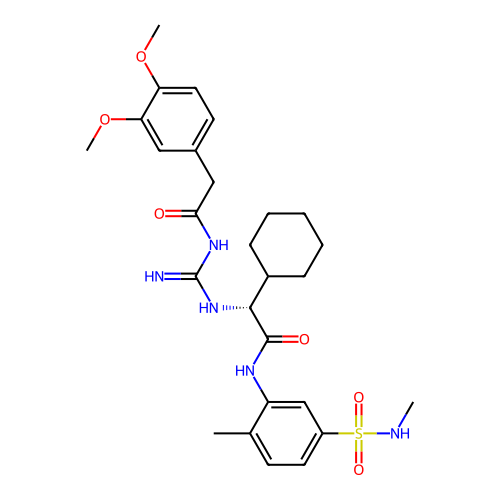 Chemical structure of BindingDB Monomer ID 50555181