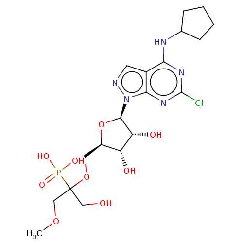 Chemical structure of BindingDB Monomer ID 50561237