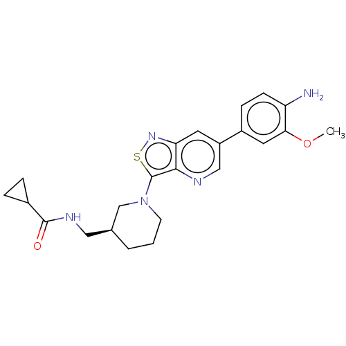 Chemical structure of BindingDB Monomer ID 50562912