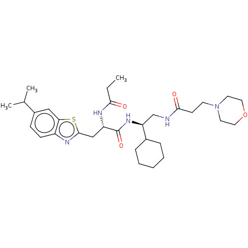 Chemical structure of BindingDB Monomer ID 50569321