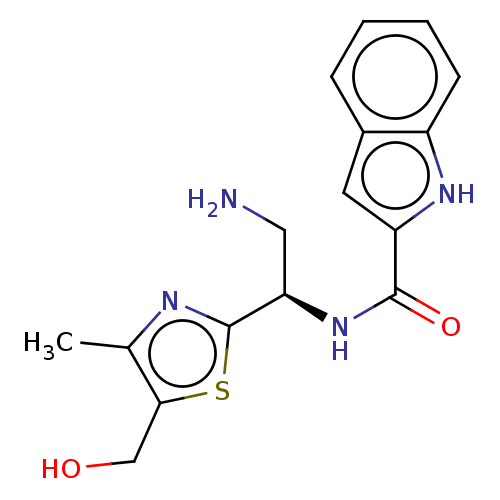 Chemical structure of BindingDB Monomer ID 50573624