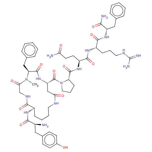 Chemical structure of BindingDB Monomer ID 50581384