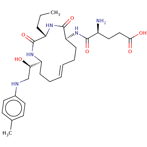 Chemical structure of BindingDB Monomer ID 50586829