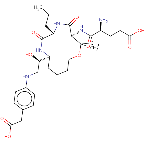 Chemical structure of BindingDB Monomer ID 50586842