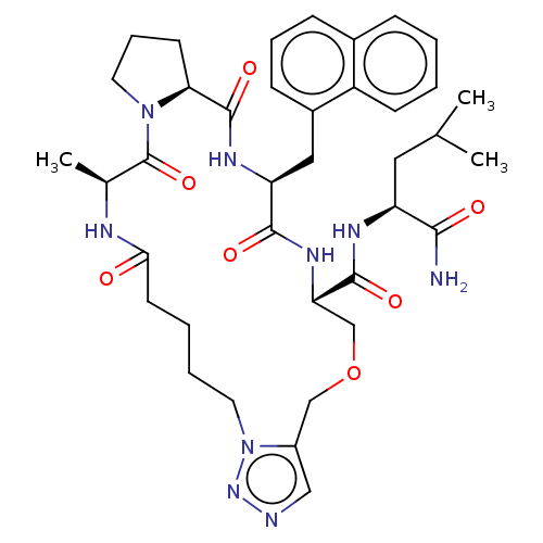 Chemical structure of BindingDB Monomer ID 50587418