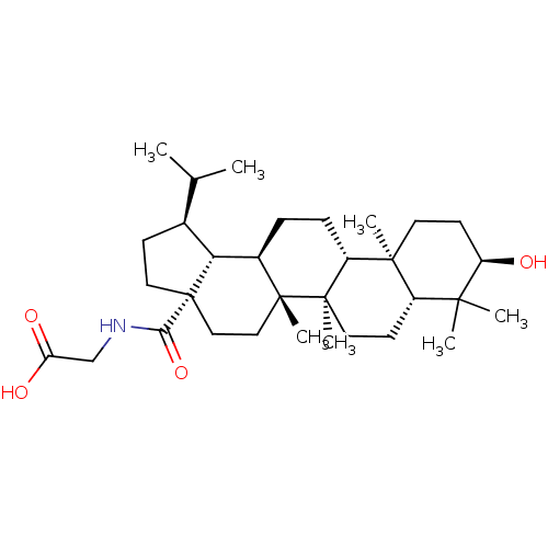 Chemical structure of BindingDB Monomer ID 50588342