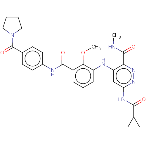 Chemical structure of BindingDB Monomer ID 50595824