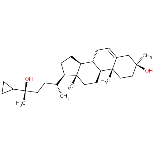Chemical structure of BindingDB Monomer ID 50597436