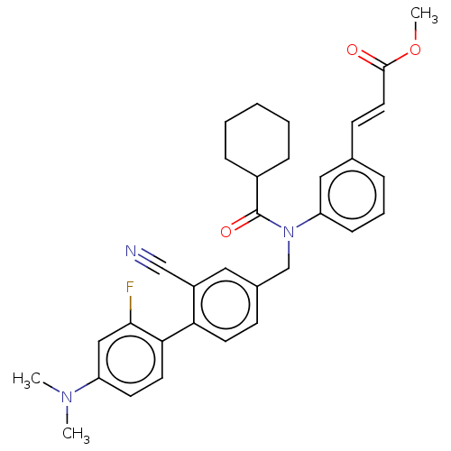 Chemical structure of BindingDB Monomer ID 50600981