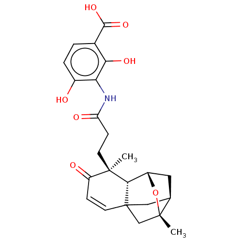Chemical structure of BindingDB Monomer ID 50601420