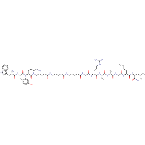 Chemical structure of BindingDB Monomer ID 50603472