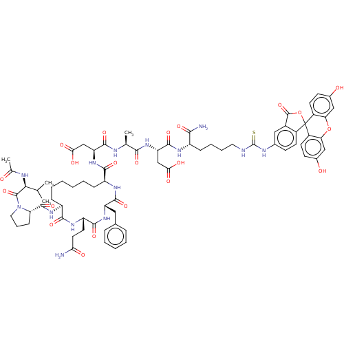 Chemical structure of BindingDB Monomer ID 50607704