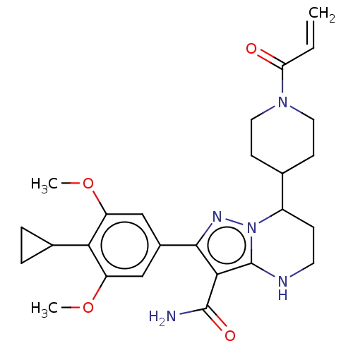 Chemical structure of BindingDB Monomer ID 50613211